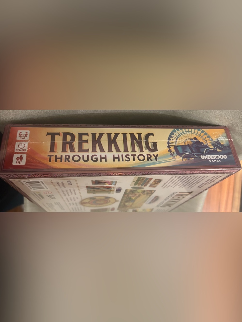 Trekking Through History Underdog Game 1-4 Players 10+ - Picture 3 of 4